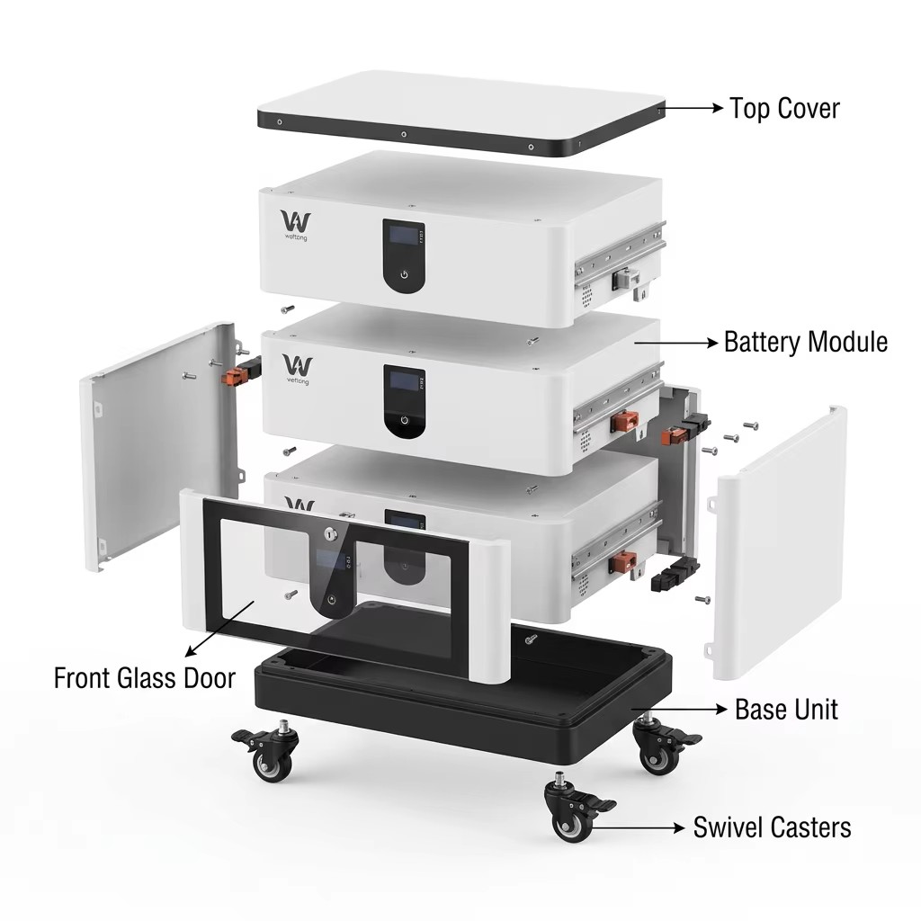 Home Batterie Power Solar 10kwh 20kwh 60kwh 100Kwh Lifepo4 Battery Solaire Pack Lithium Ion Storage 20Kw With Inverter