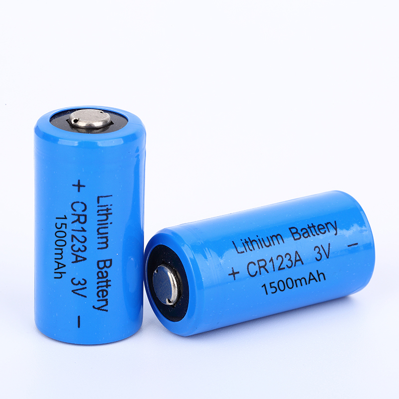 Long Shelf Life CR123A 3V 1500mAh Primary Lithium Battery Cell Thionyl Chloride for Industrial Devices in Stock