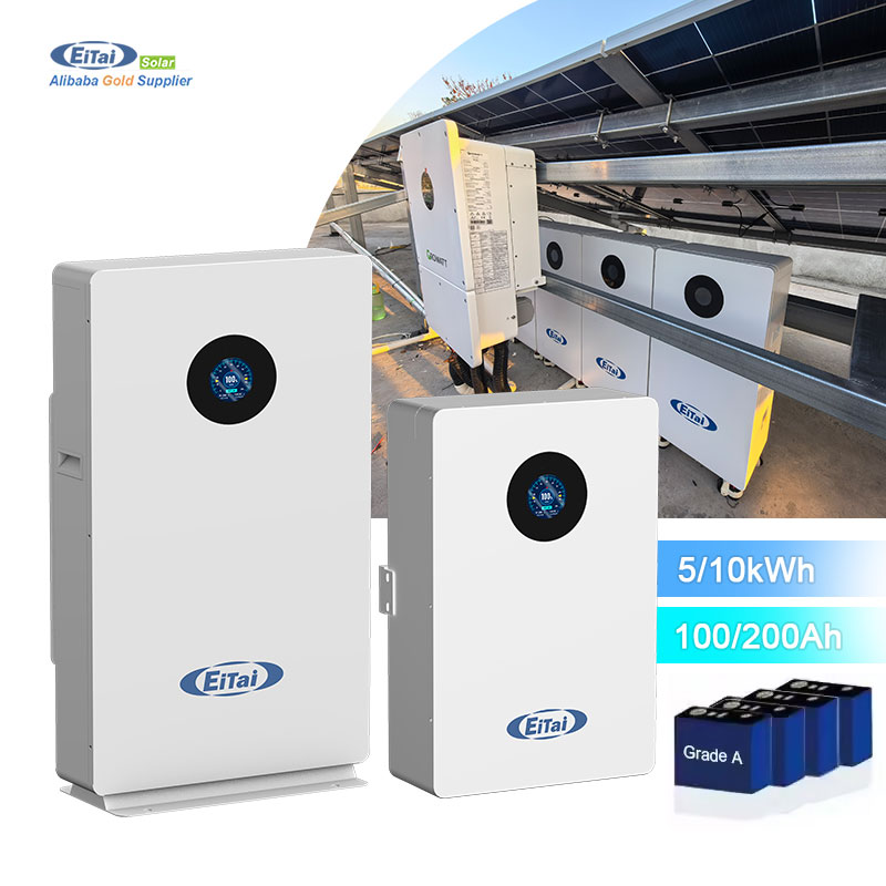 EITAI 5Kwh 10Kwh 15Kwh 30Kwh Solar Lifepo4 Lithium Ion Battery 48v 51.2v 100ah 200ah Solaire Batterie 5KW 10KW 15KW 30KW