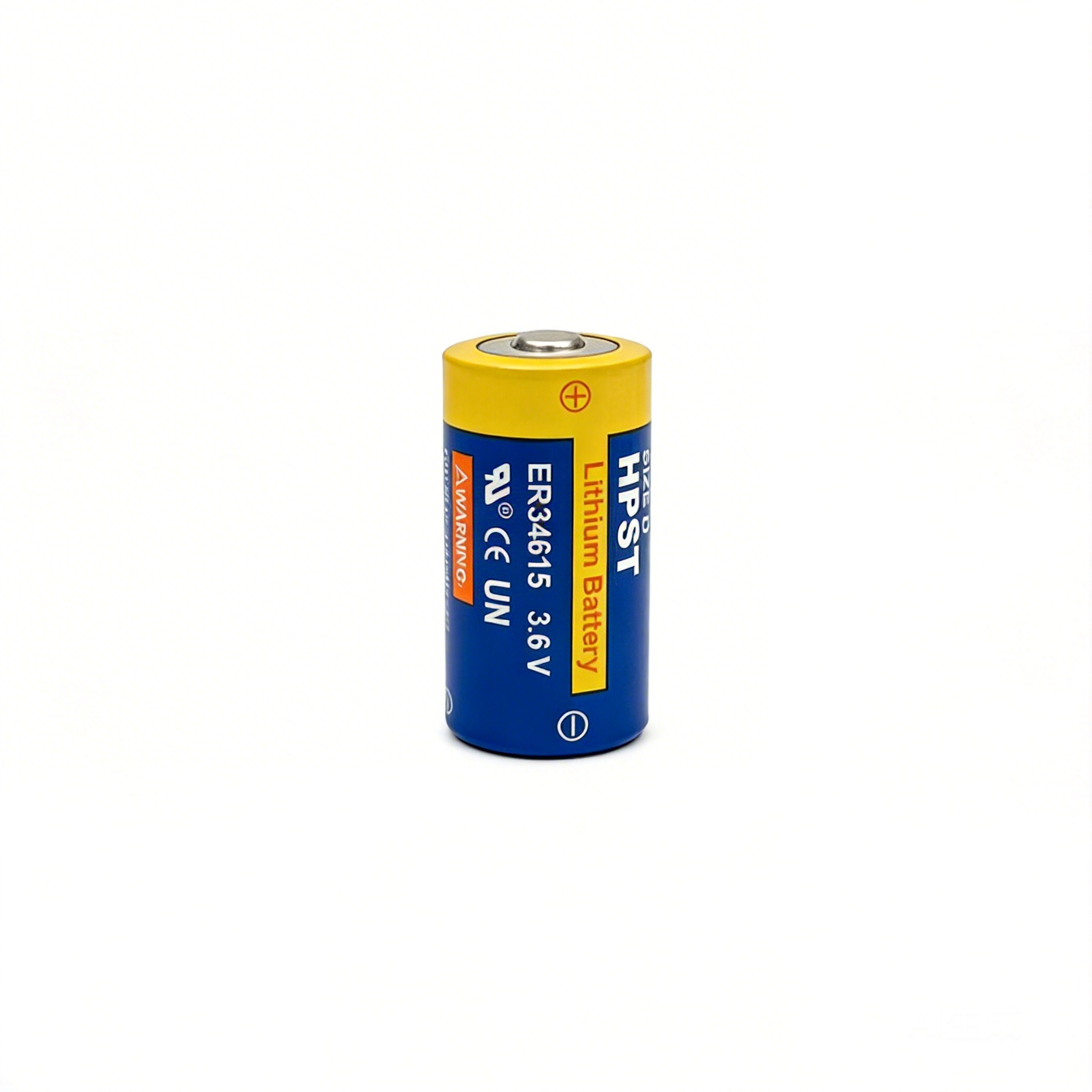 ER34615M 3.6V Lithium Thionyl Chloride Battery 13000mAh Non-Rechargeable Li-SOCl2 Battery for GPS Tracker and Water Meter