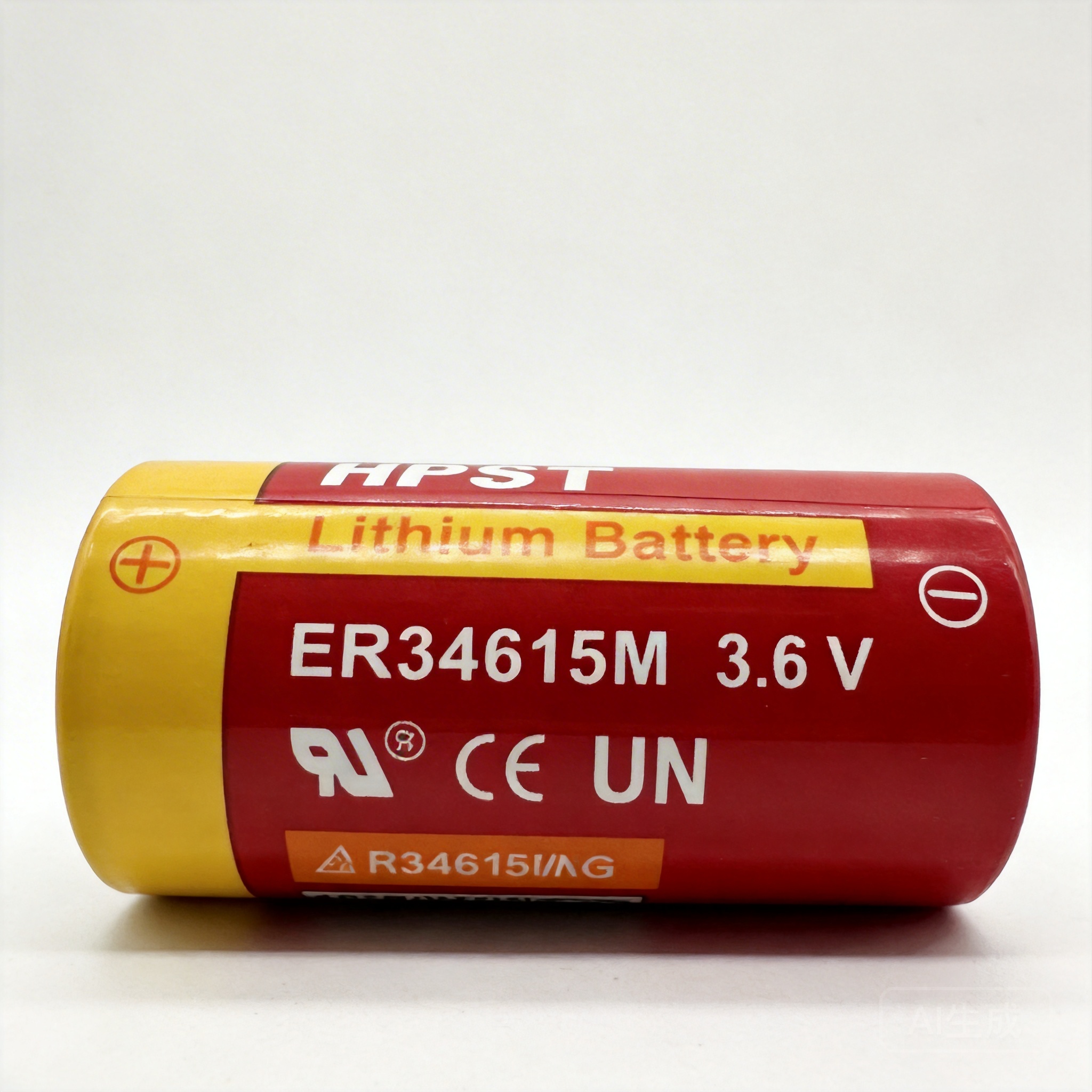 ER34615M 3.6V Lithium Thionyl Chloride Battery 13000mAh Non-Rechargeable Li-SOCl2 Battery for GPS Tracker and Water Meter