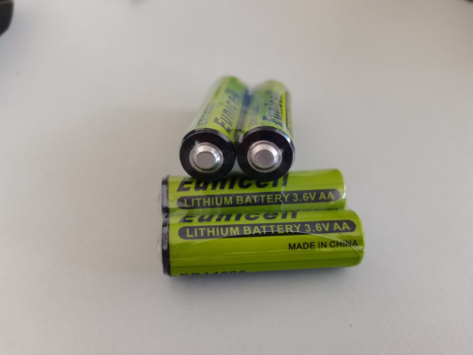 ER14505M 3.6V AA Lithium Primary Lisocl2 Bobbin Type Batteries Lithium Thionyl Chloride Battery