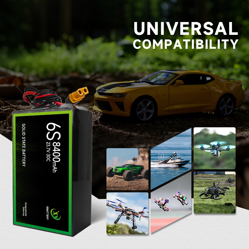 Original Factory Direct Sale High Density Low-temperature Solid-state Lithium Battery for RC Cars/UAVs