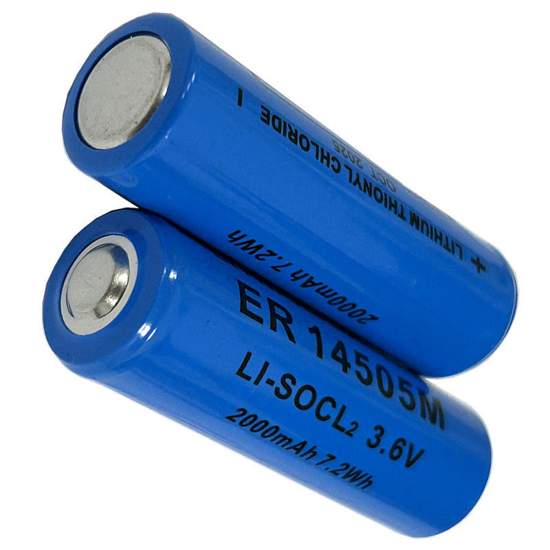 ER14505M Lithium Thionyl Chloride Battery 3.6V 2000mAh Industrial Use