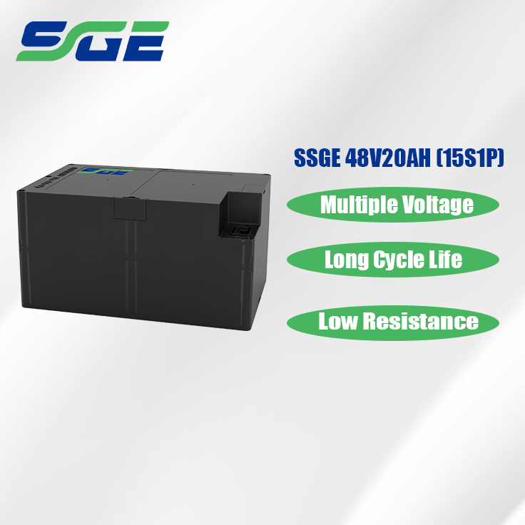 High-rate Discharge Long Cycle Life 48V 20AH Lithium Battery Pack OEM/ODM Customization Available for Electric Motorcycle
