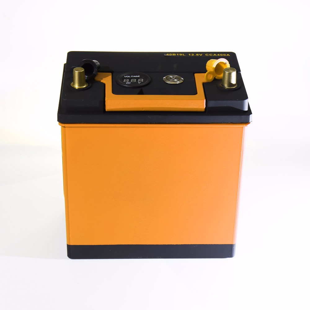 12V 40AH 40B19L(R) Rechargeable Free Manitenance Lithium Titanate Battery for Racing Car