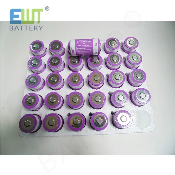 High Rate 3.6V Lithium Thionyl Chloride Battery Cell Cylindrical for Power Tools and Toys