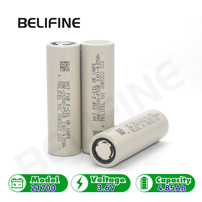 molicel 21700 p50b battery view 2