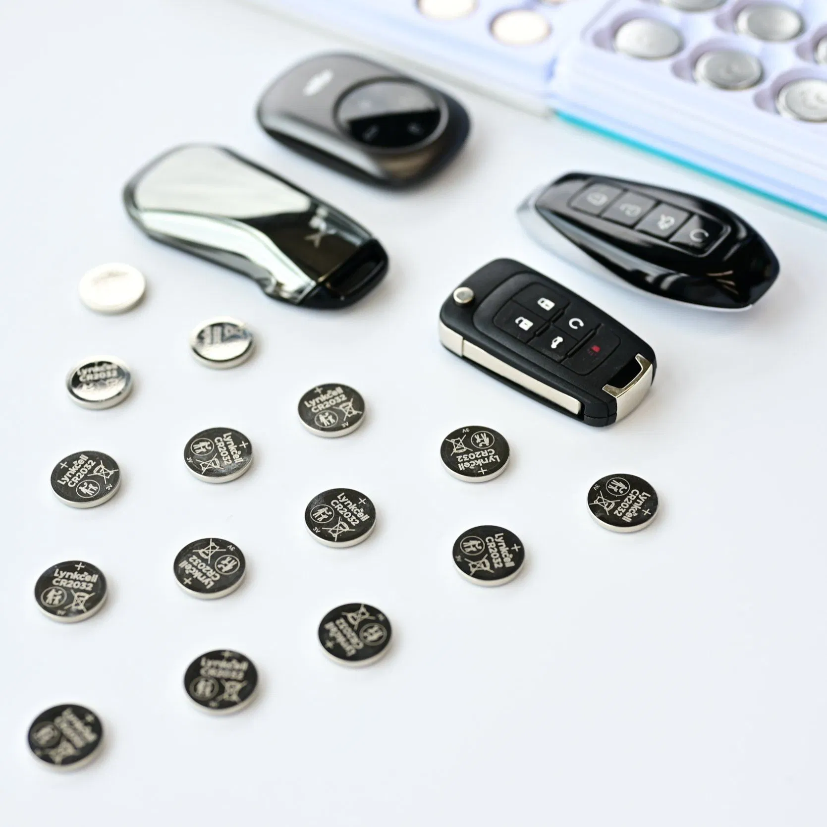 3V Lithium Cell Battery Cr2032 Cr2450 Cr1632 Cr1220 Coin Cell Button Battery Power Supply for Remote Control, Nanfu Factory Manufacturer