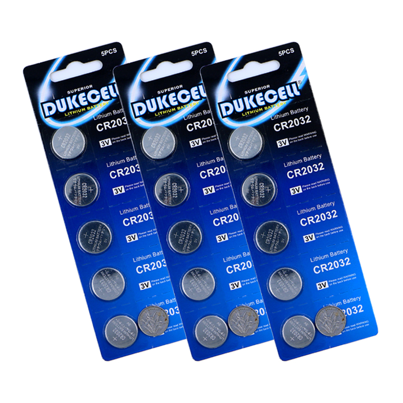 3V 210mAh CR2032 Lithium Button Cell For remote control Car Keys