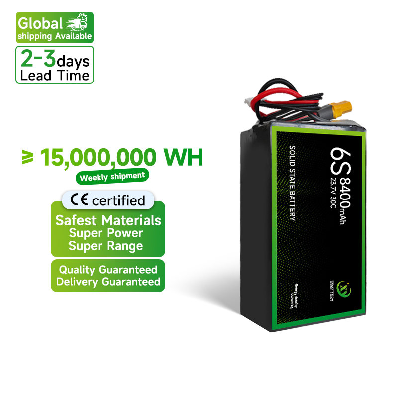 Original Factory Direct Sale High Density Low-temperature Solid-state Lithium Battery for RC Cars/UAVs