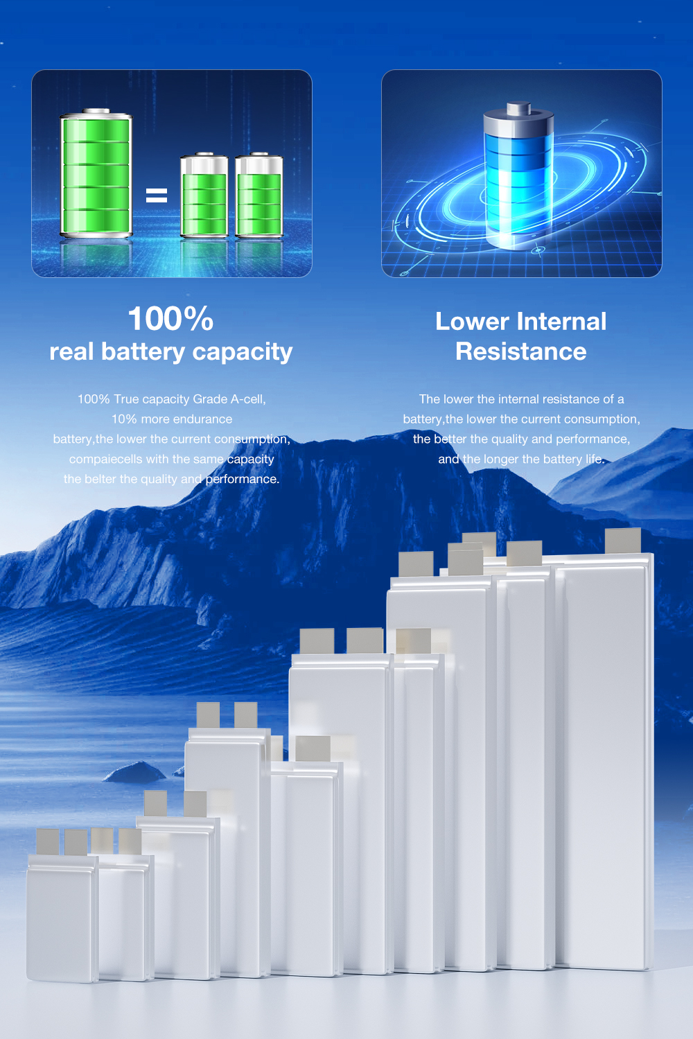 VANT Battery Details