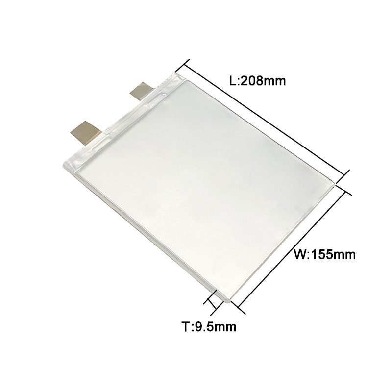 Rechargeable LFP Prismatic Pouch Battery Cells 3.2V 25Ah LiFePo4 Soft Battery Cell