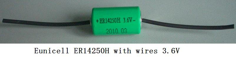 ER14505M 3.6V AA Lithium Primary Lisocl2 Bobbin Type Batteries Lithium Thionyl Chloride Battery