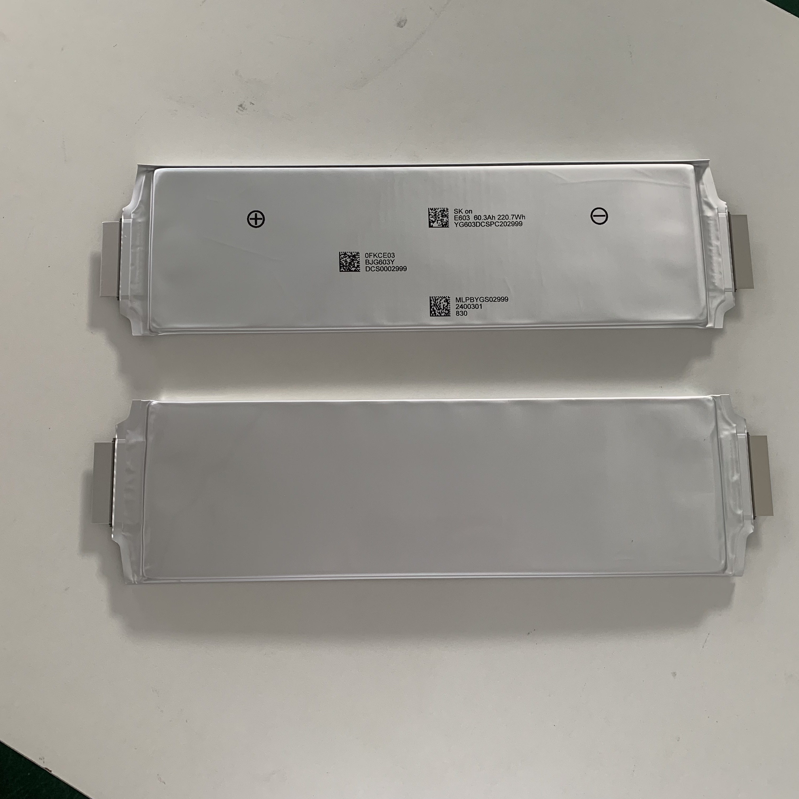 SK E603 Lithium NCM Pouch Cells SK 3.7V 55.6Ah 60.3AH Rechargeable Lipo Cell for EV Electric Vehicles UGV