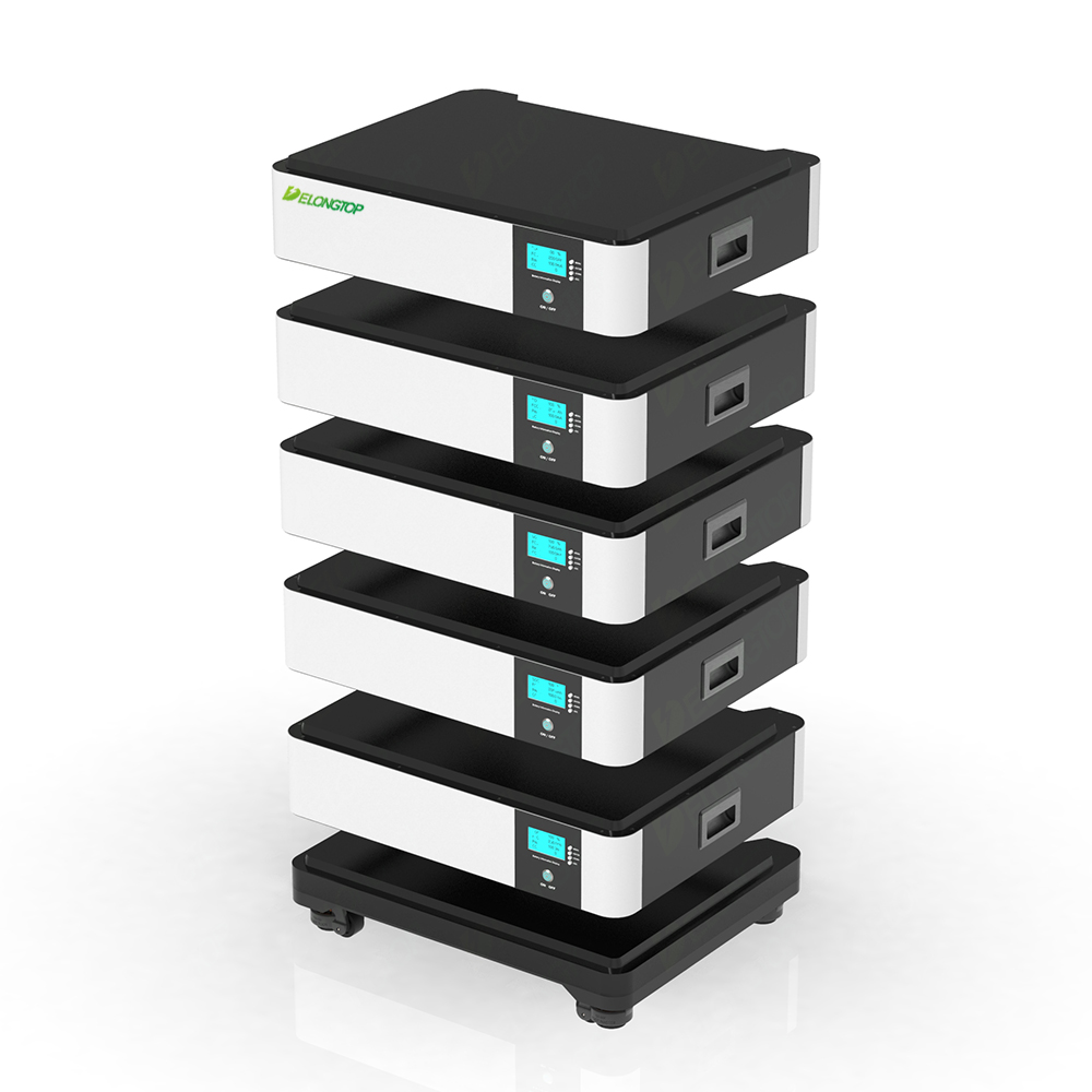 EU Warehouse Rack-Mounted Home Solar Energy System 48V Lithium Battery Pack Lifepo4 48v 100Ah 200ah 300ah 51.2v 5KWH 10kwh 15kwh