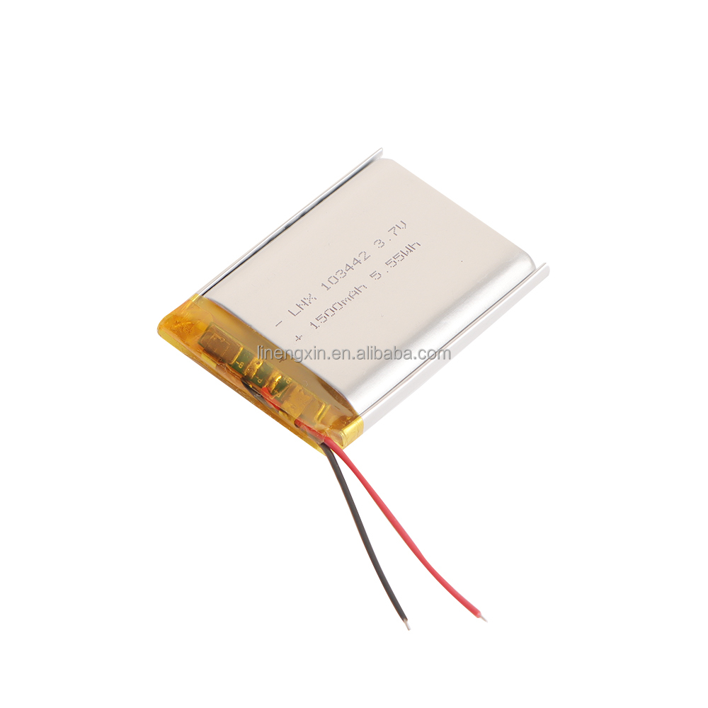 High Quality NCM 1500mAh 3.7V Lithium-Ion Polymer Battery Pack 103442 Pouch Cells for Induction Light