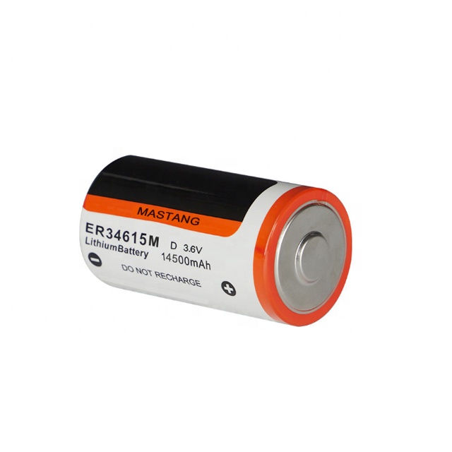 High Energy Density ER34615 3.6V 19Ah Lithium Thionyl Chloride Batteries Li/SOCl2 Portable Electronic Devices Wireless Sensor