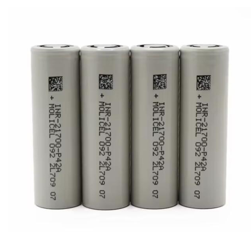 Molicel Taiwan 21700 P42A 3.7V P45B 3.6V High Rate Discharge Li-ion Battery Lithium Ion Cell Batteries Molicel- P42A P45B