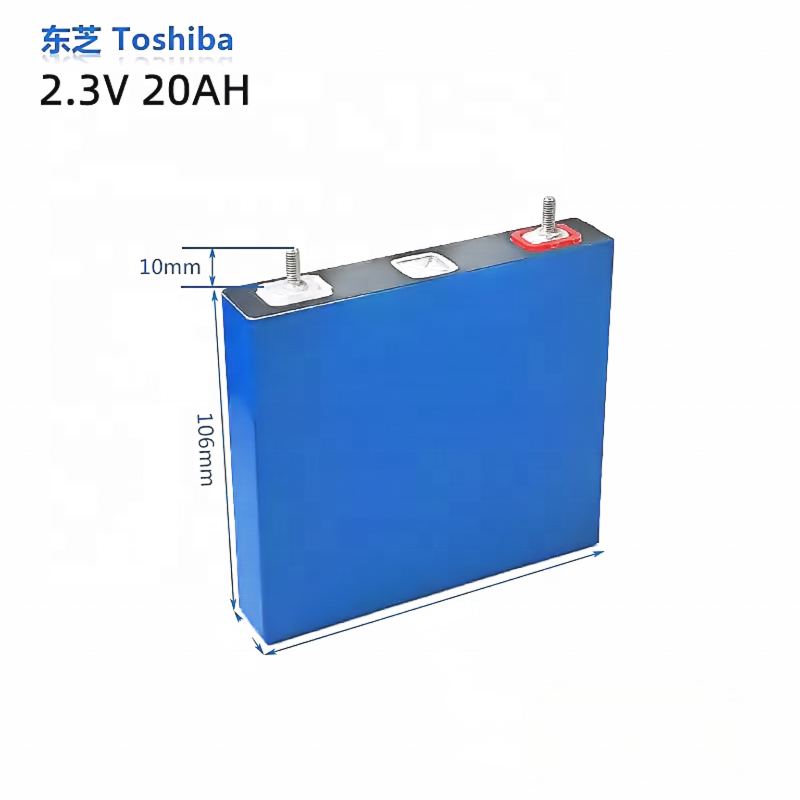 Hot Sale 10c Discharge Scib Toshiba Prismatic LTO Cell 2.3v 10AH 20AH Lithium Titanate Battery for Motor Starting
