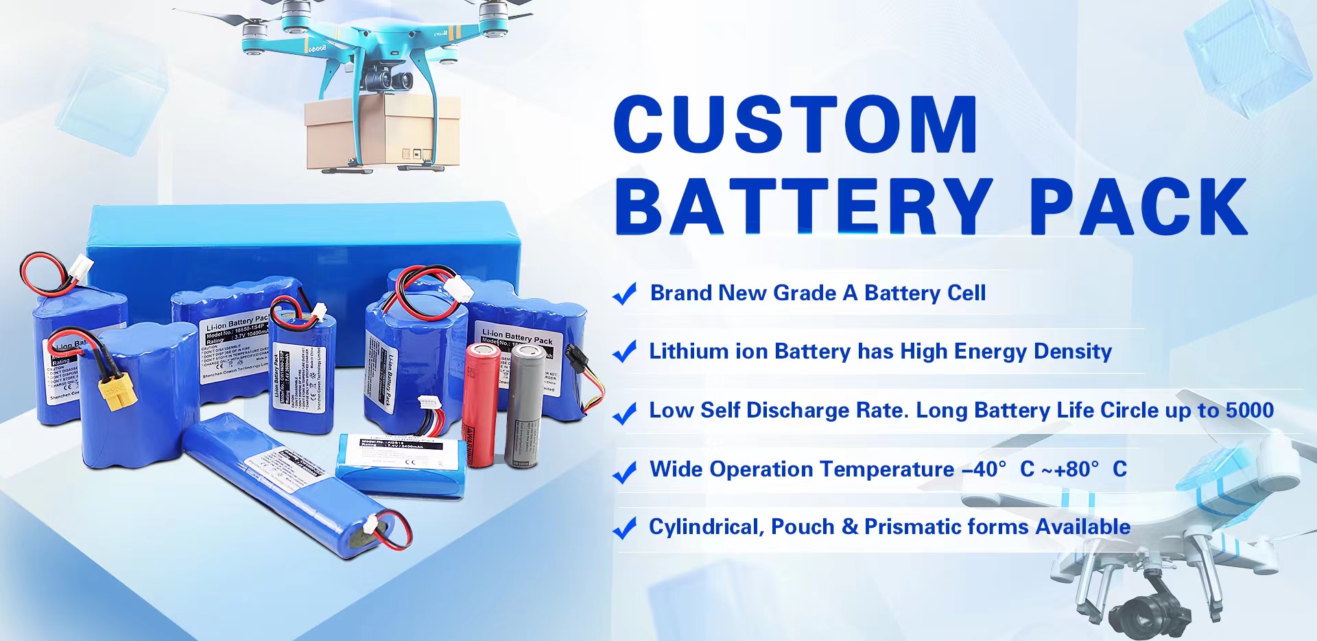 High Rate Lithium Ion Cells