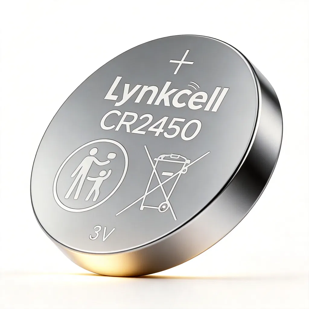 Compact Lightweight 3V Lithium Manganese Dioxide Button Cell for Portability