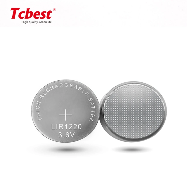 3.7V Lithium Li-ion Lir1632, Lir2440, Lir2466, Lir3032, Lir3048, Lir0750, Lir2032, Lir1220, Lir1620, Lir2016, Lir2025 Rechargeable Button Cell