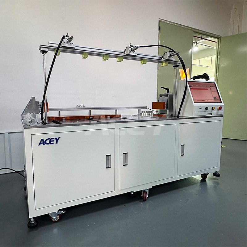 Computer Controlled Priamatic Battery Pack Module Stacking And Compression Machine For ESS Battery Pack Assembly