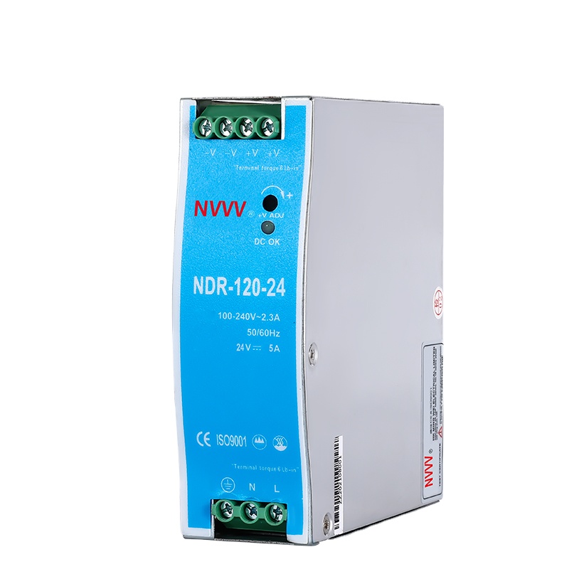 NDR 120W 24v NDR Din Rail Series SMPS Switching Power Supply AC DC for LED and Intelligent Equipment