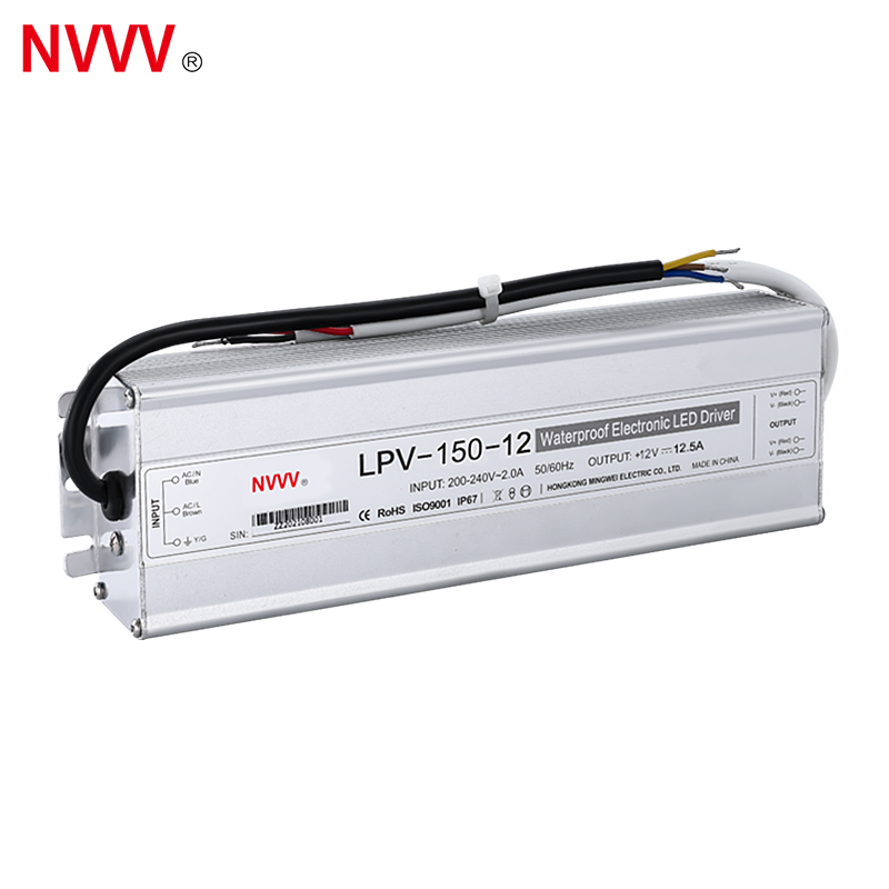 LPV-150W-12V 150w Waterproof Power Supply 12V Aluminum LED Driver Switching Power Supply
