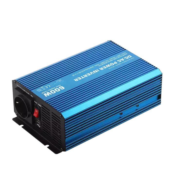 Single Output P600 600w DC/AC Inverters  Power Inverter Pure Sine Wave for Off Grid Solar System