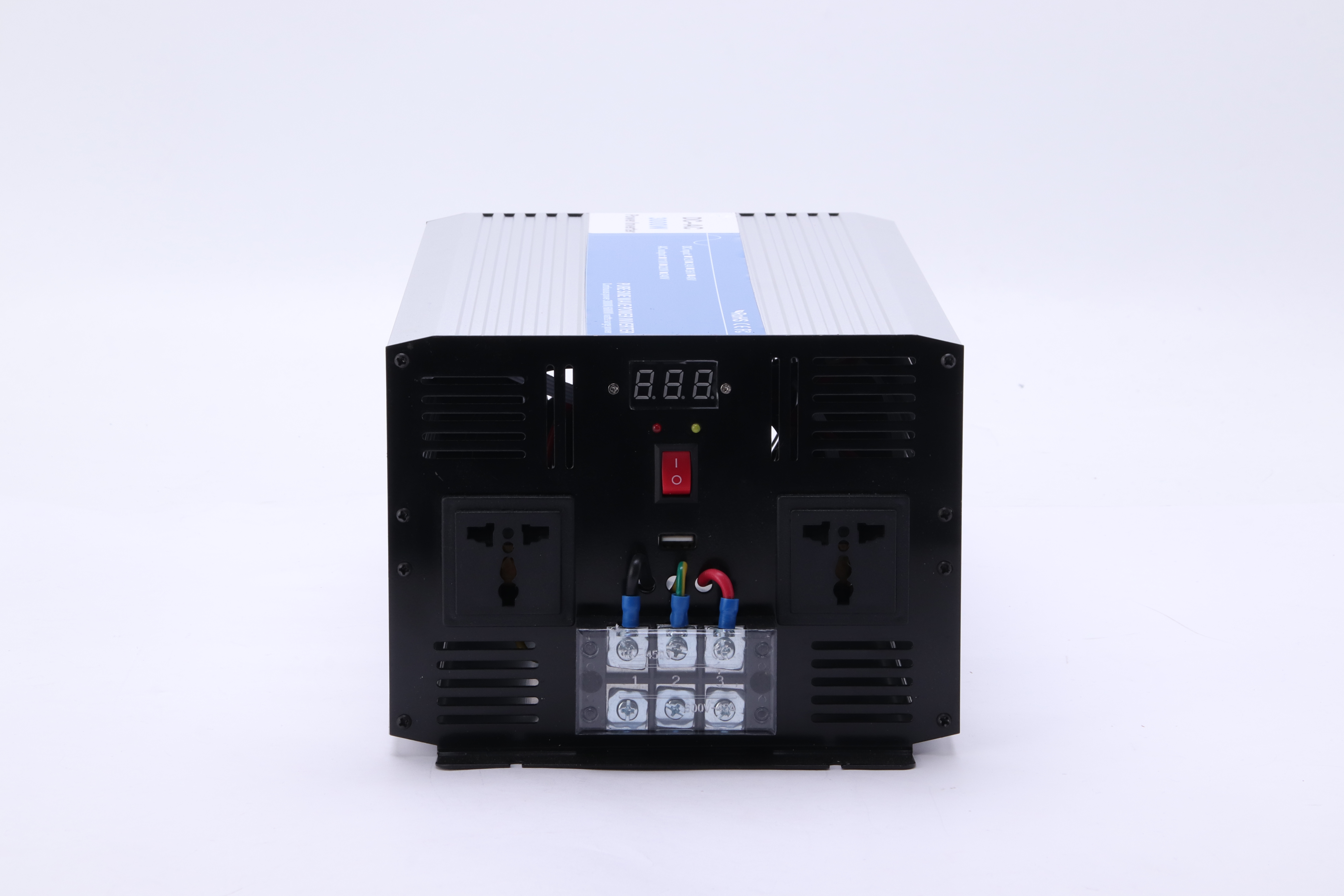 3000W DC to AC 12V 24V 48V Pure Sine Wave Solar Inverter MPPT Solar Charger and AC Battery Charger, Hybrid Solar Inverter