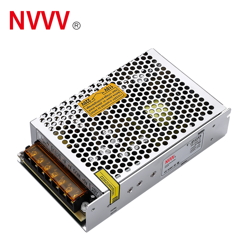 NVVV T-60B 110V/220VAC to 5V 5A/12V 2.5A/-12V 0.5A 60W Switching Power Supply Triple Output SMPS