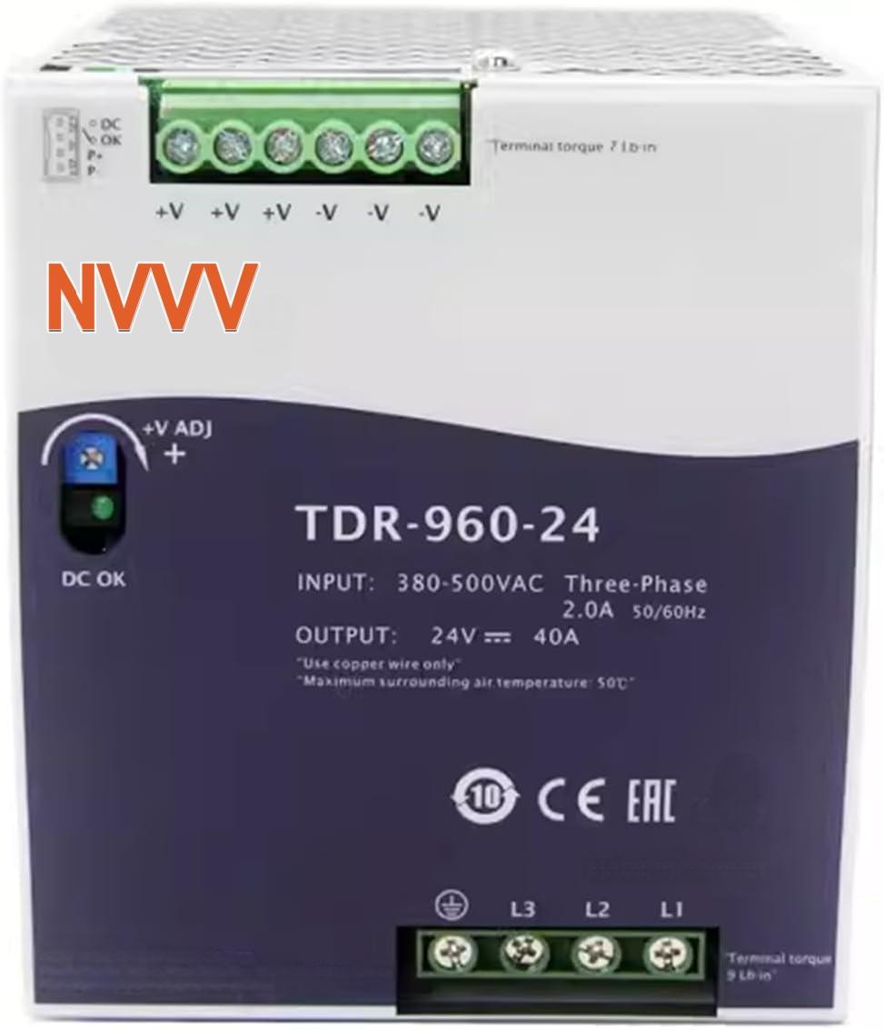 Din Rail TDR-240 AI Intelligent High Efficiency Saving Power Light Easy Disassembly Din Rail Type Power Supply Transformer
