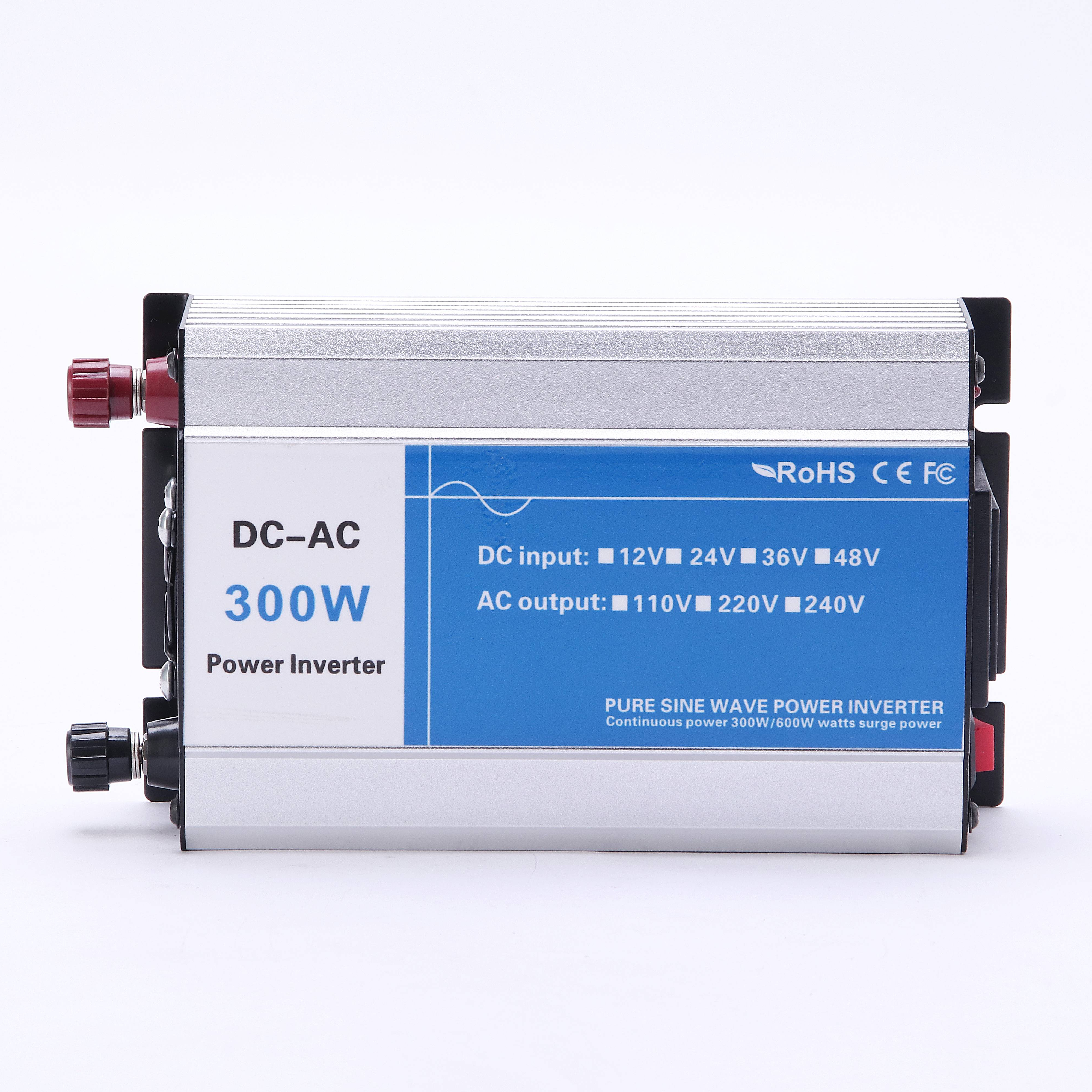 300w 12V/24V/48V DC/AC Pure Sine Wave Inverters  Output 110V/220V Pure Sine Wave Inverter