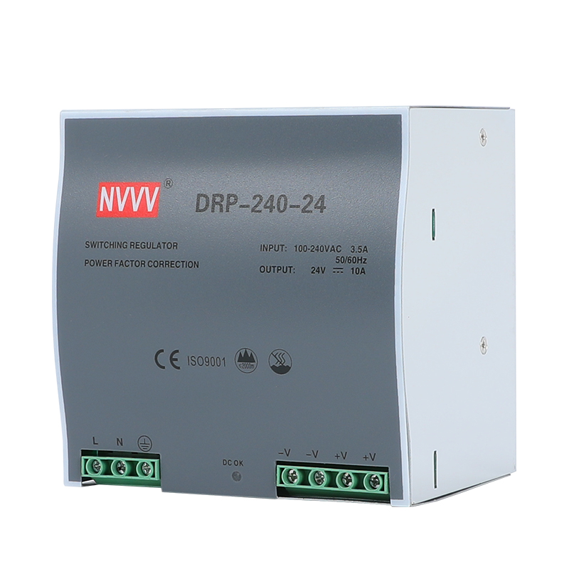 12v 24v Dc Power Supply Din Rail AC to DC Transformer SMPS 24V 240W Switch Power Supply for Machines with 6 Years Warranty