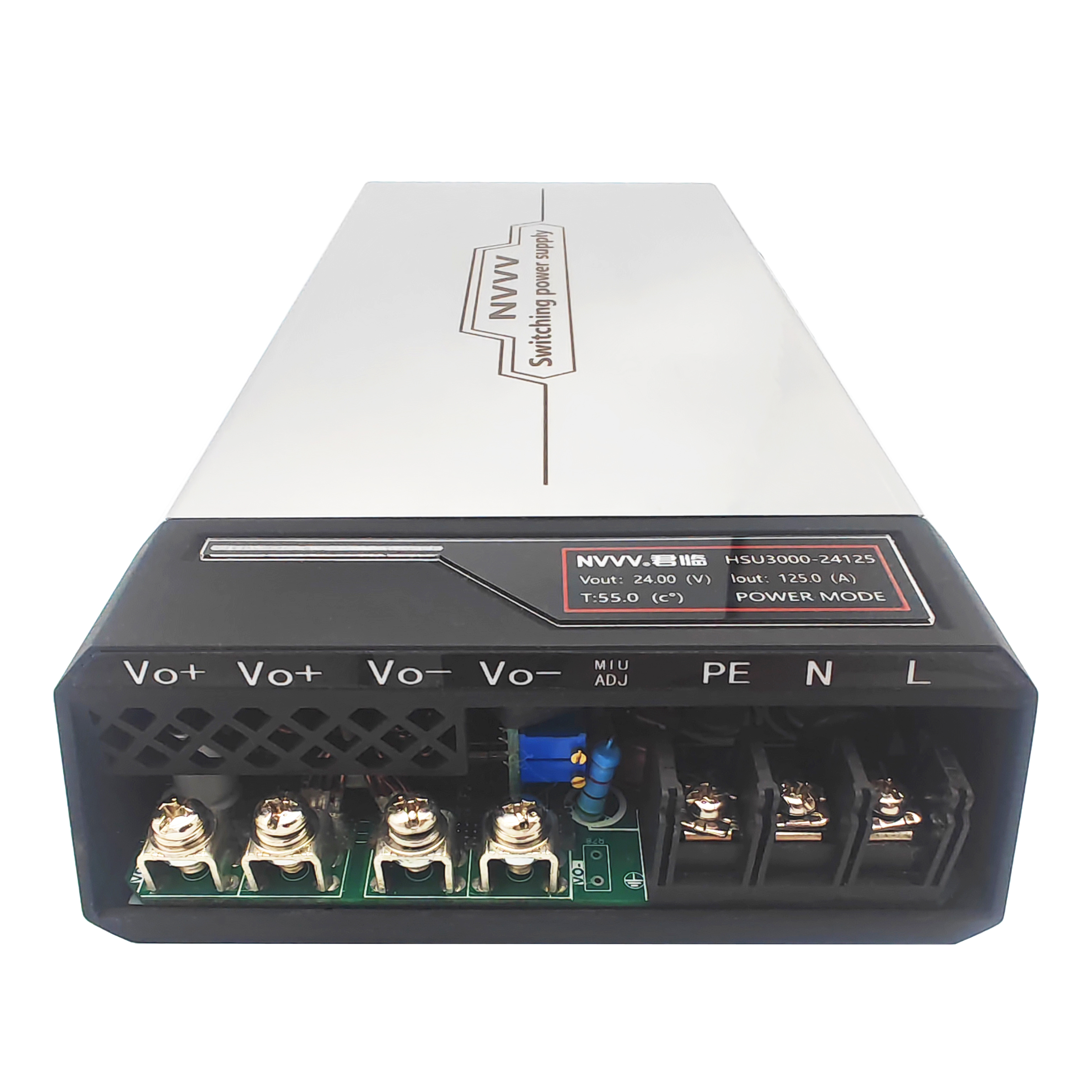 Switching Power Supply 3000w New Design High Output Power Supply Compact Size High Efficiency with PFC with RS485 1U Standard