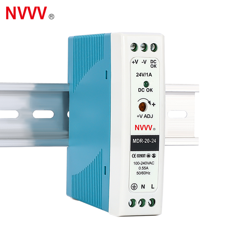 MDR 20W Switching Power Supply MDR Series AC to DC Power 20W 24V  SMPS Din Rail