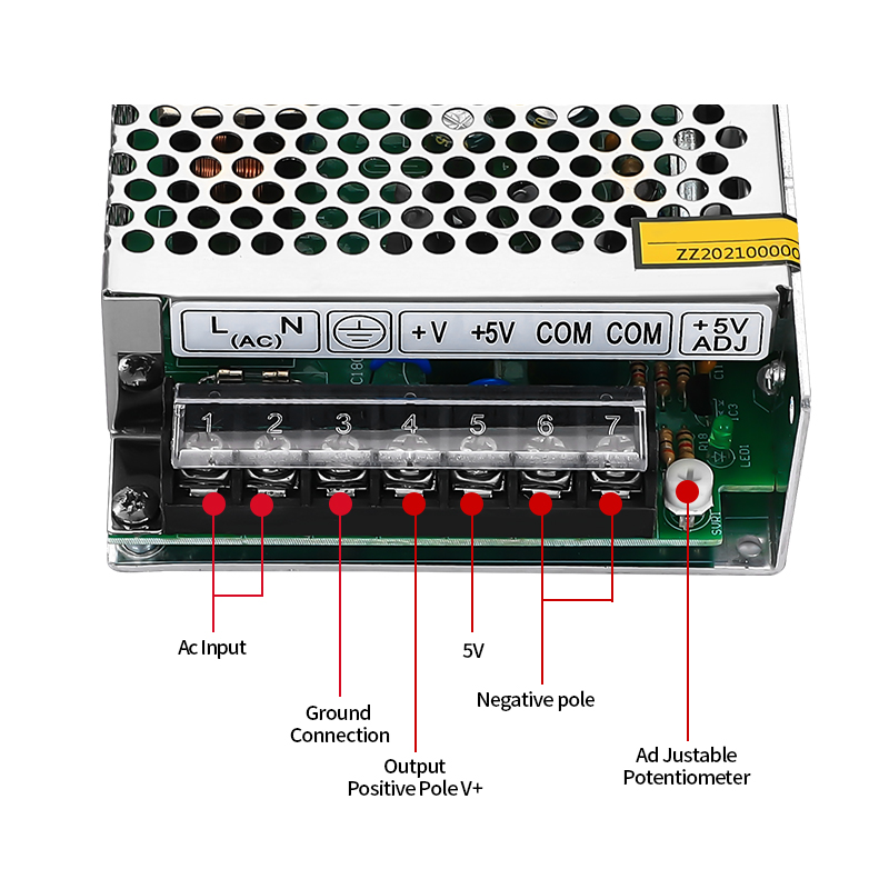 NVVV D-50B 50W Dual Output Industrial Switching Power Supply  Stable AC-DC Power Unit for Industrial Equipment