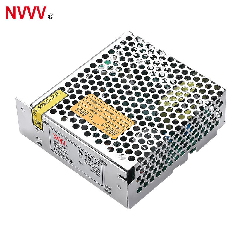 AC to DC LED  24V Power Supply 15W Switch Power Supply Smps for CCTV Camera and LED Light Power Supply Units S-15-24