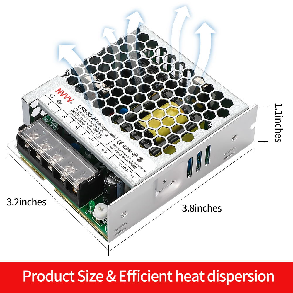 24V AC to DC Single Output Power Supply 35w 24v Switch Power Supply
