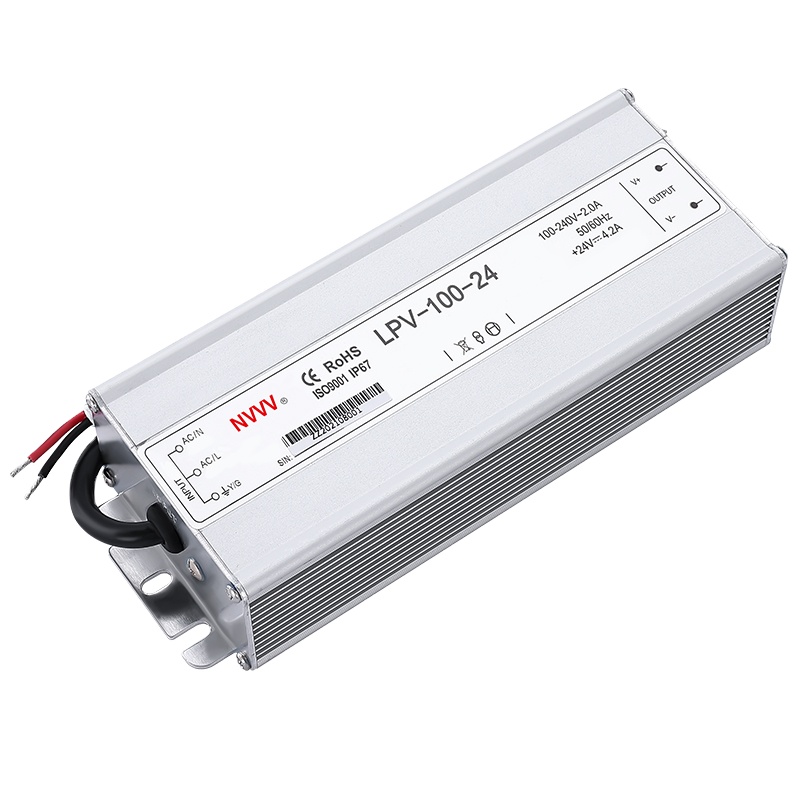LPV-100W-24V Waterproof 100w 24v Dc Switching Power Supply LED Driver Waterproof Power Supply