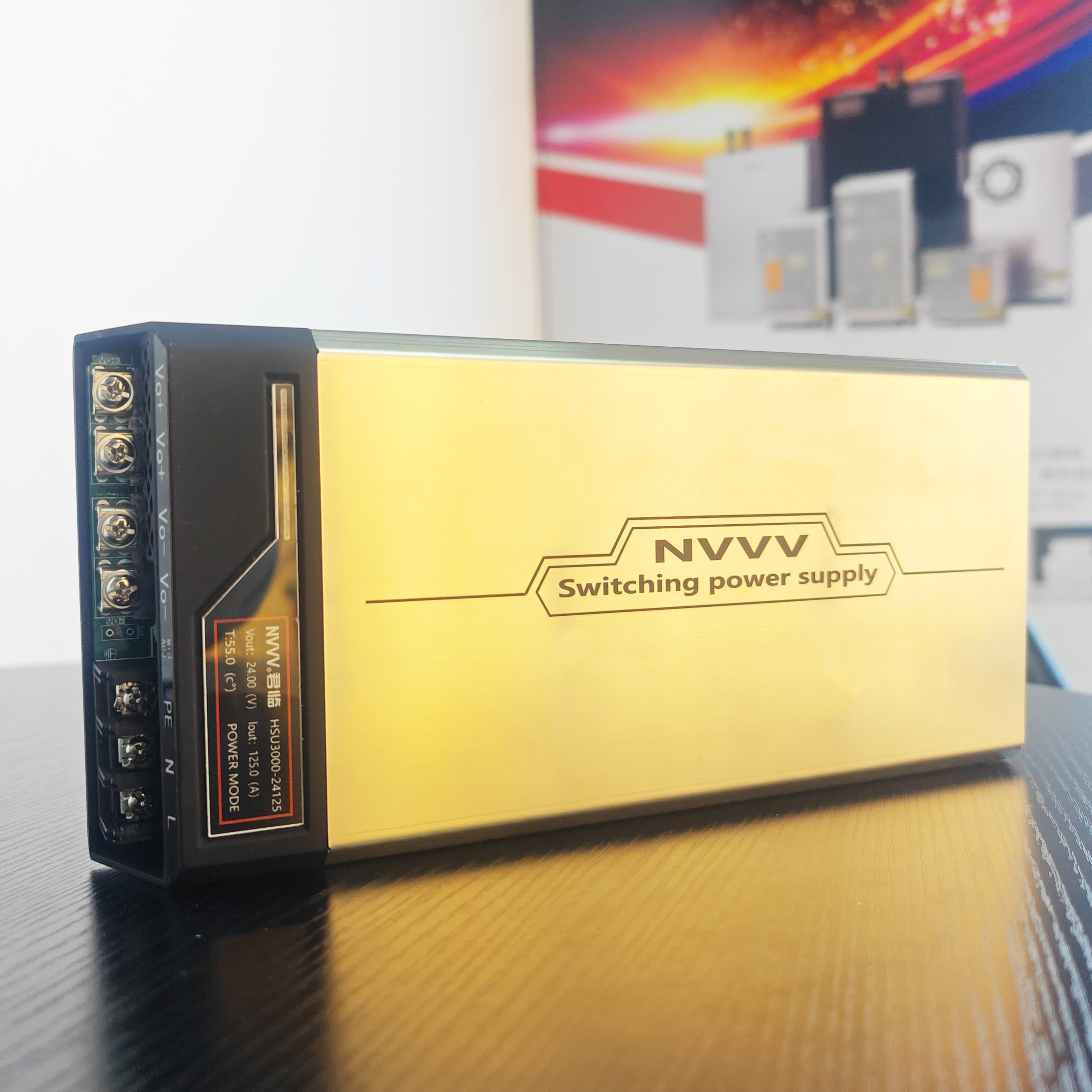Switching Power Supply 3000w New Design High Output Power Supply Compact Size  High Efficiency with PFC with RS485 1U Standard