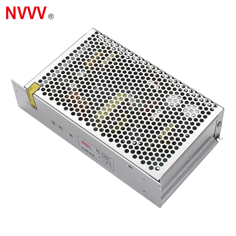 NVVV  SMPS 120w  12v 24v D-120C Industrial Power  Three Groups of Output Switch Power Supply