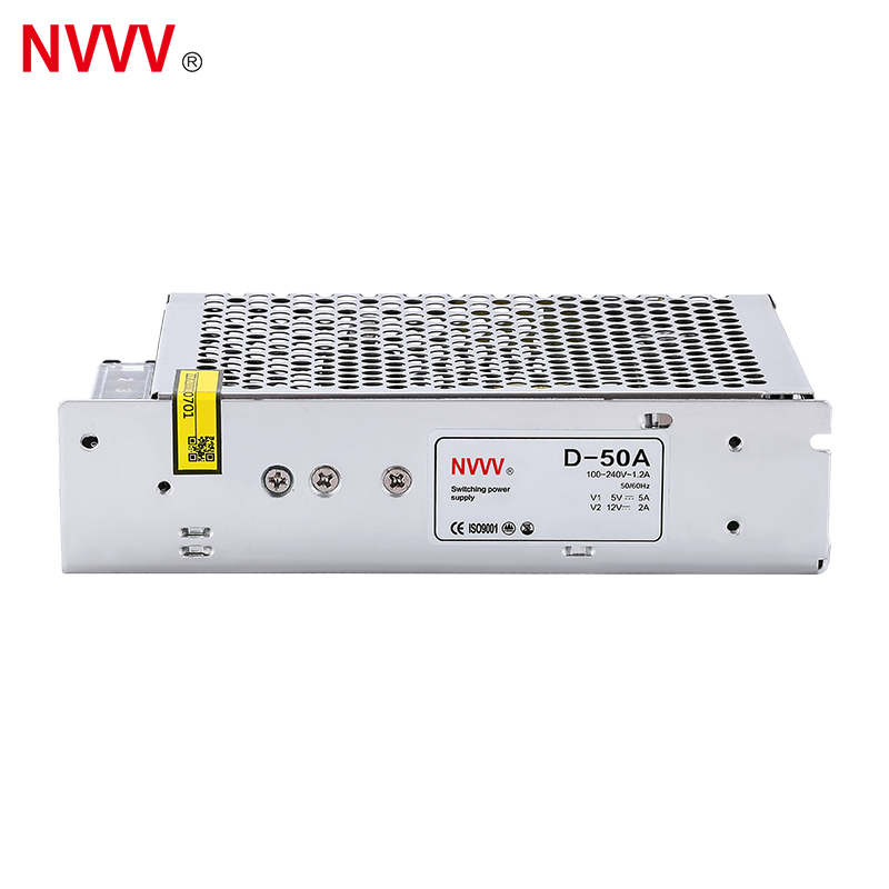 49W  5v 12v 5A Industrial PowerD-50A Power Supply Three Groups of Output Switch Power Supply  Power Supply Unit