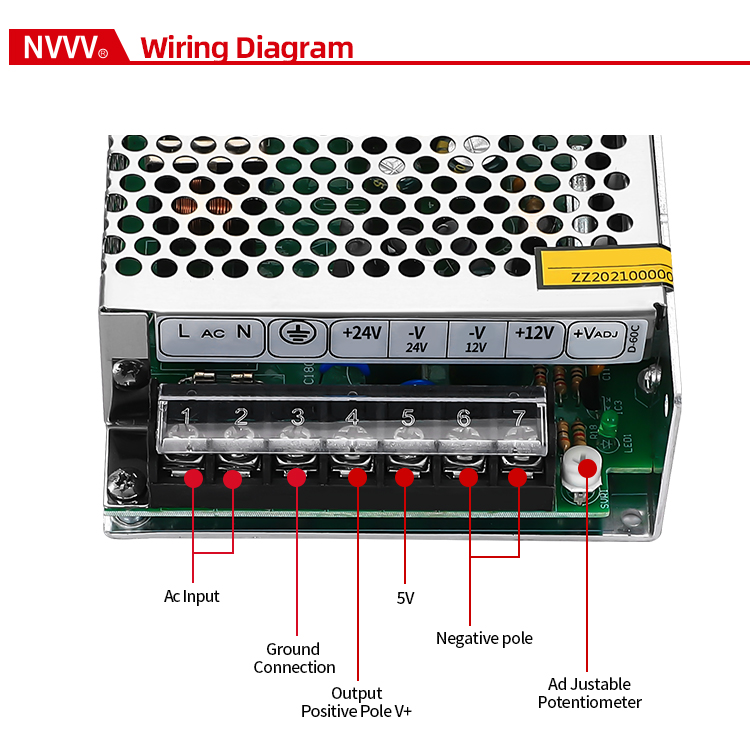 Dual Switch Power Supply Detail 3