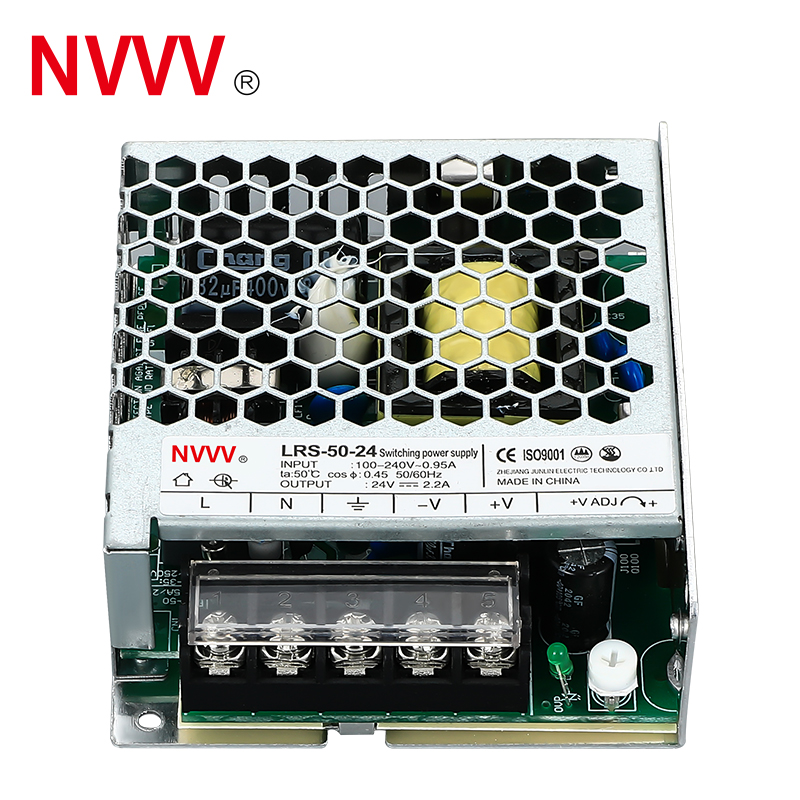 NVVV 50W 24V 50W Power Supply Dc 24v LRS-50-24 Transformer Driver Switching Power Supply for Led Strips