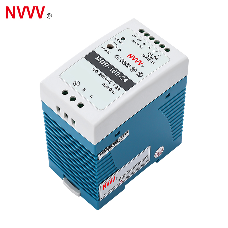 MDR 100W Switching Power Supply MDR Series AC to DC Power 100W 24V SMPS DIN RAIL
