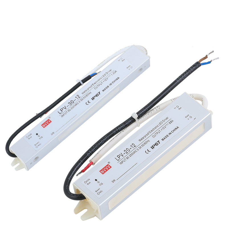 Factory Outlet 30W Power Supply 12v Waterproof Switching Power Supply LED Driver LPV-30W-12V