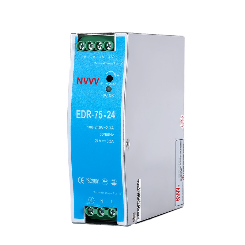 EDR-75W-24V DIN Rail Type Use  24V 75W Dc Ac Dc Switching Power Supply for Factory Automation